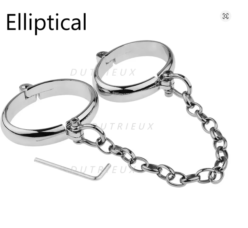 Esposas Elípticas Acero – Clásico y resistente - Imagen 4