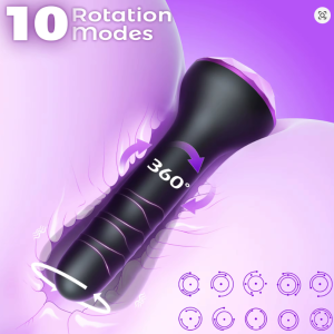 Vibrador Rotatorio 360° – Movimiento fluido y sofisticado