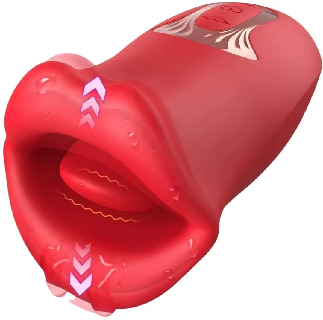 Estimulador Labial Morado de Succión y Lengua Vibrante - Imagen 2