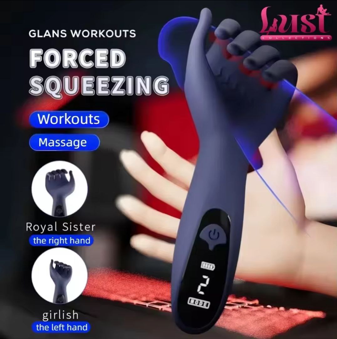 Estimulador de Glándula con Apretón Forzado “Royal Sister” y “Girlish”